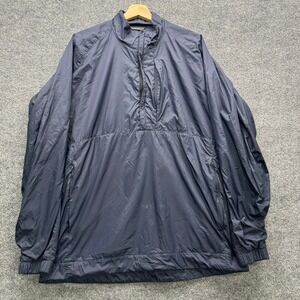 Nike Golf Anorak Windbreaker Jacket Men's XXL Navy Blue Pullover Lightweight